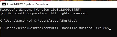 How To Verify Md5 Sha 1 Sha 256 Checksum In Windows Certutil Hash