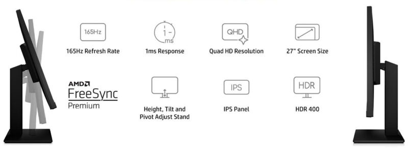 Hp Qhd Gaming Monitor Specs