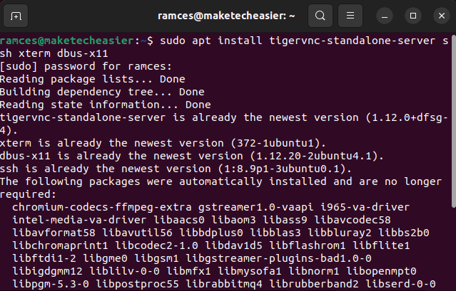 Install Vnc Server Ubuntu 04 Installing Programs