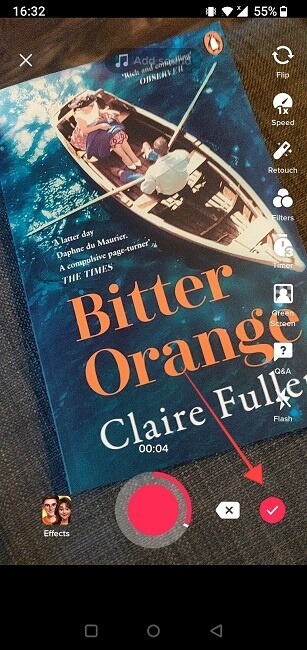 Link Tiktok Instagram Tick Button