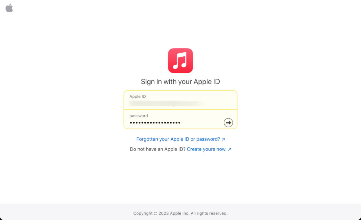 Login To Apple Music Transfer Spotify Playlist To Apple Music