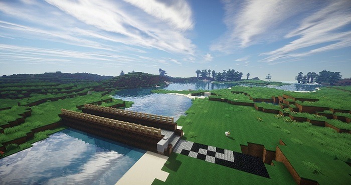 Minecraft Optifine Mod World View