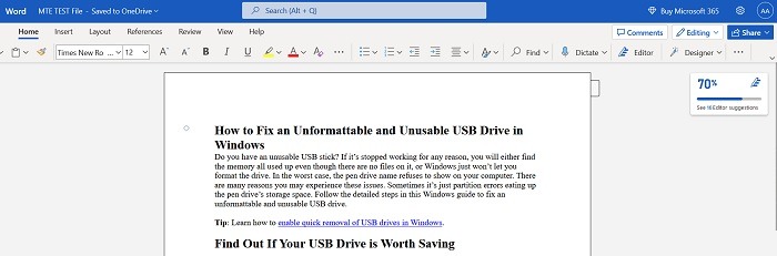 Open Docx No Word File View Office Online
