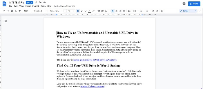 Open Docx No Word Google Docs View