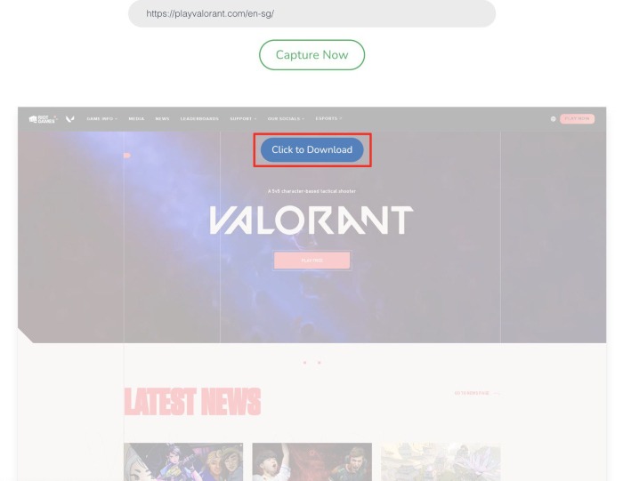 Scrolling Screenshot Full Page Screen Capture Click To Download