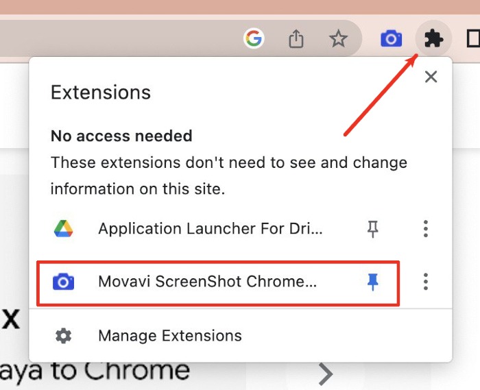 Scrolling Screenshot Movavi Screenshot Extensions Pin Extension