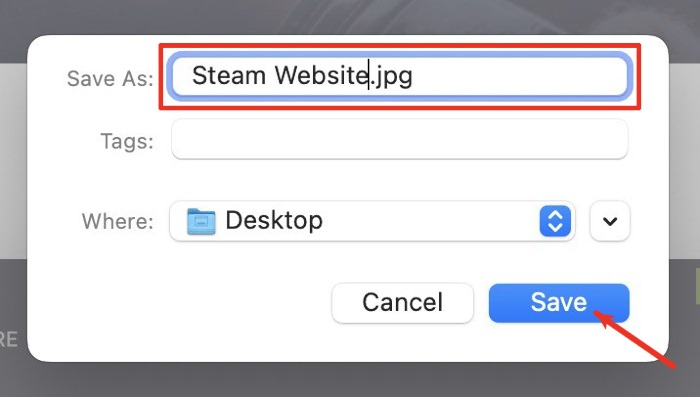 Scrolling Screenshot Movavi Screenshot Rename Save