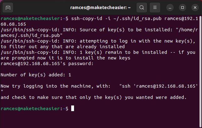 Ssh Passwordless Linux 04 Ssh Copy Id
