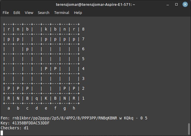 Terminal Stockfish Player Lost To Stockfish Cli