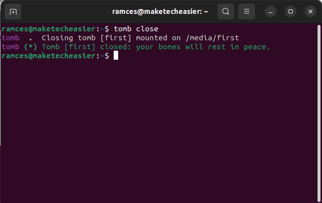 Tomb Encrypt Files 17 Close Open Tombs