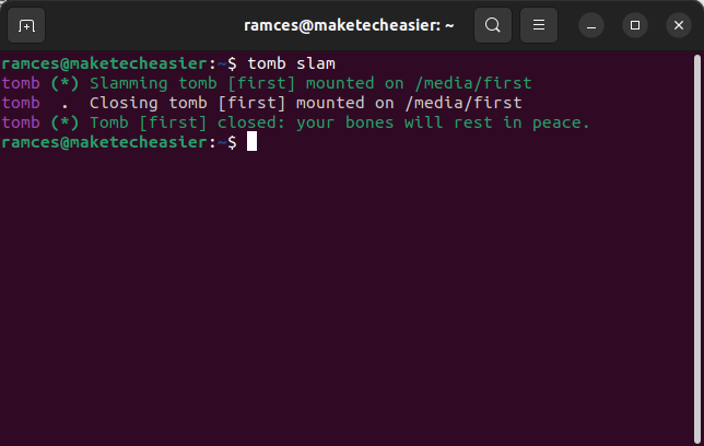 Tomb Encrypt Files 18 Force Close All Tombs