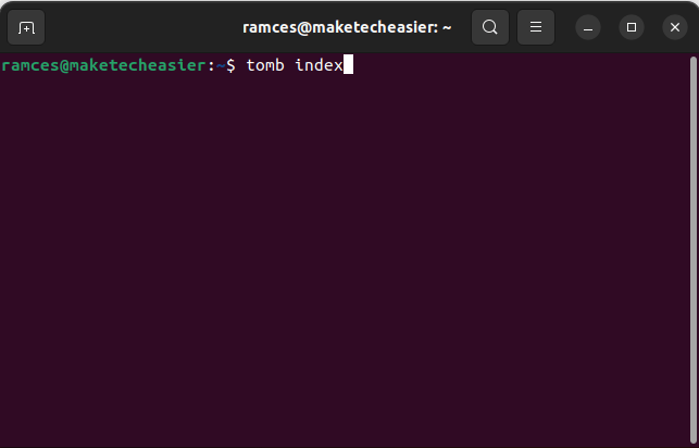 Tomb Encrypt Files 20 Index All Active Tombs