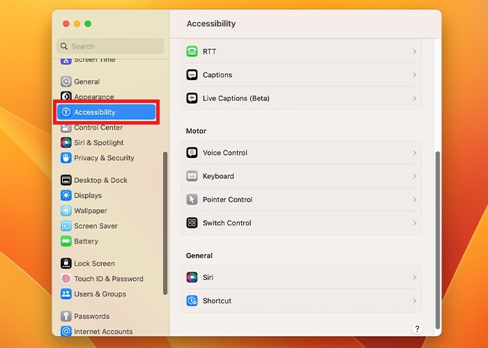 Using Voice Control On Mac Accessiblity Settings