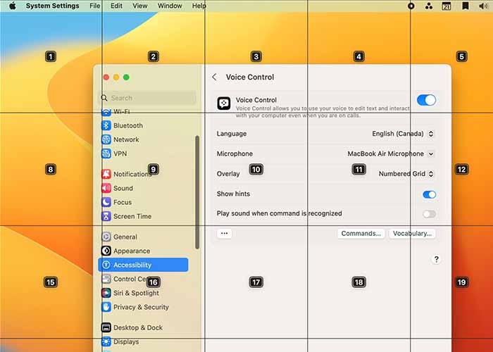 Using Voice Control On Mac Grid Overal