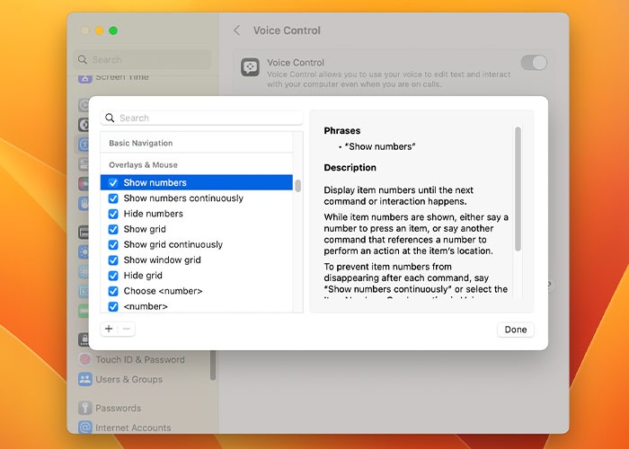 Using Voice Control On Mac Overlays And Mouse