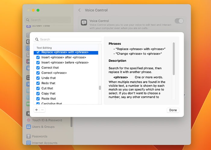Using Voice Control On Mac Text Editing