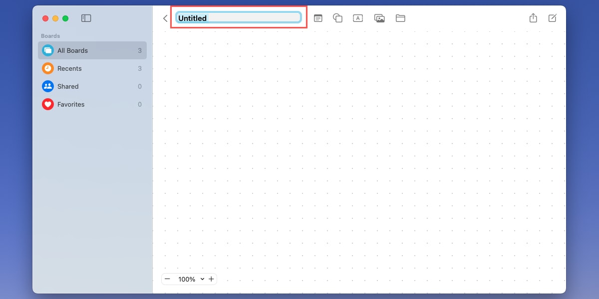 Freefrom rename field on Mac