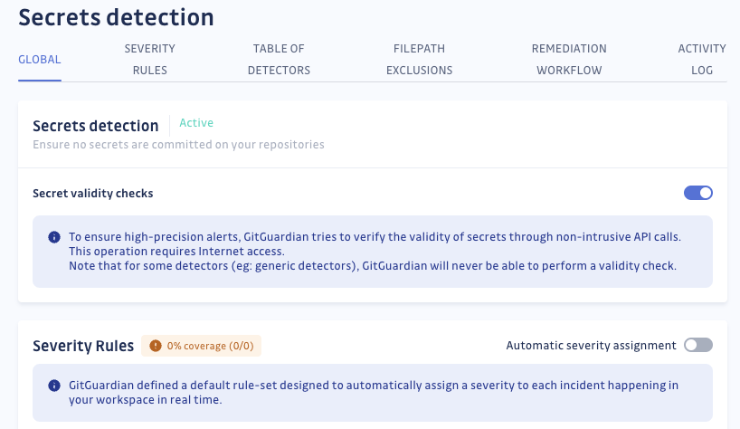 Github Apps 6 Git Guardian Secrets Detection