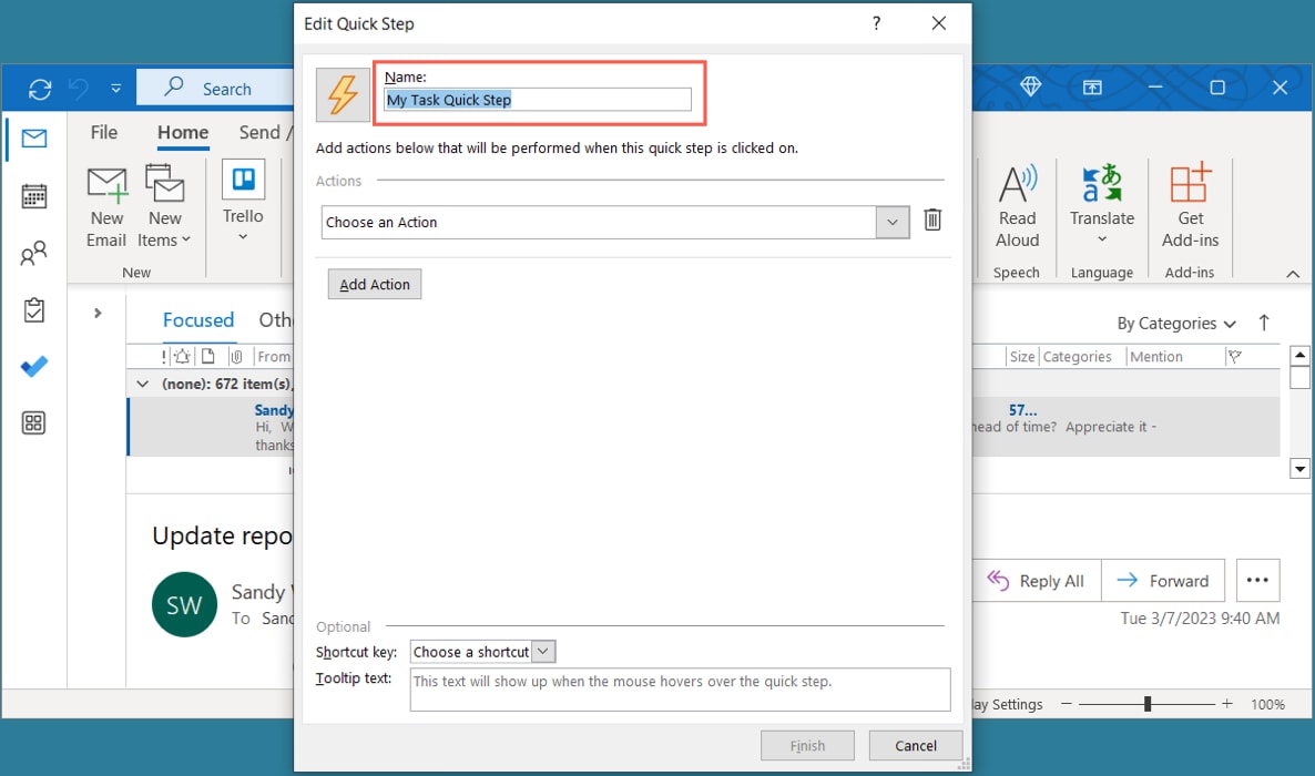 Name a new Quick Step 