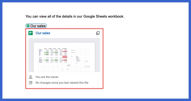 Smart Chip linked to a file