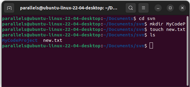 Ubuntu Set Up Subversion Make Files
