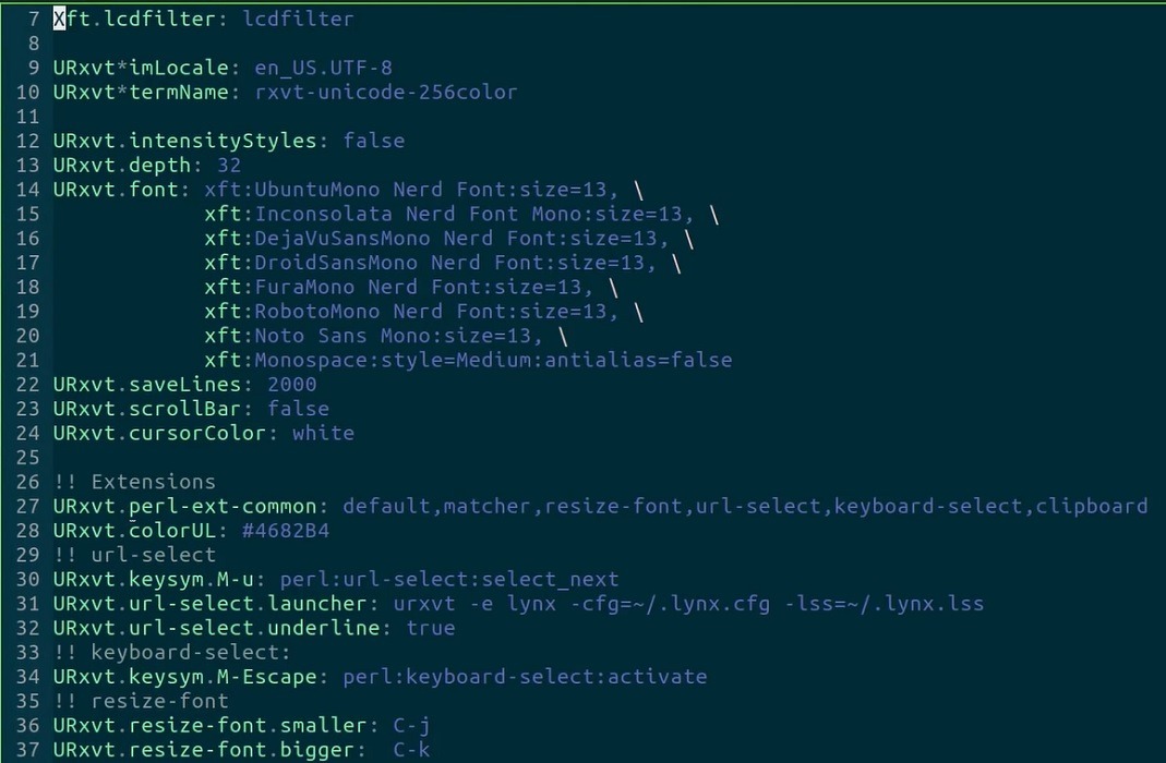 Best Terminal Emulators For Linux Rxvt