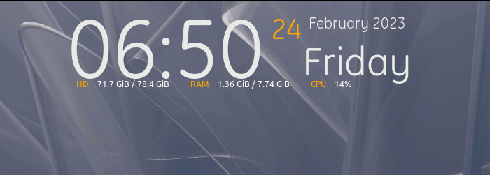 Conky Fixedbackground