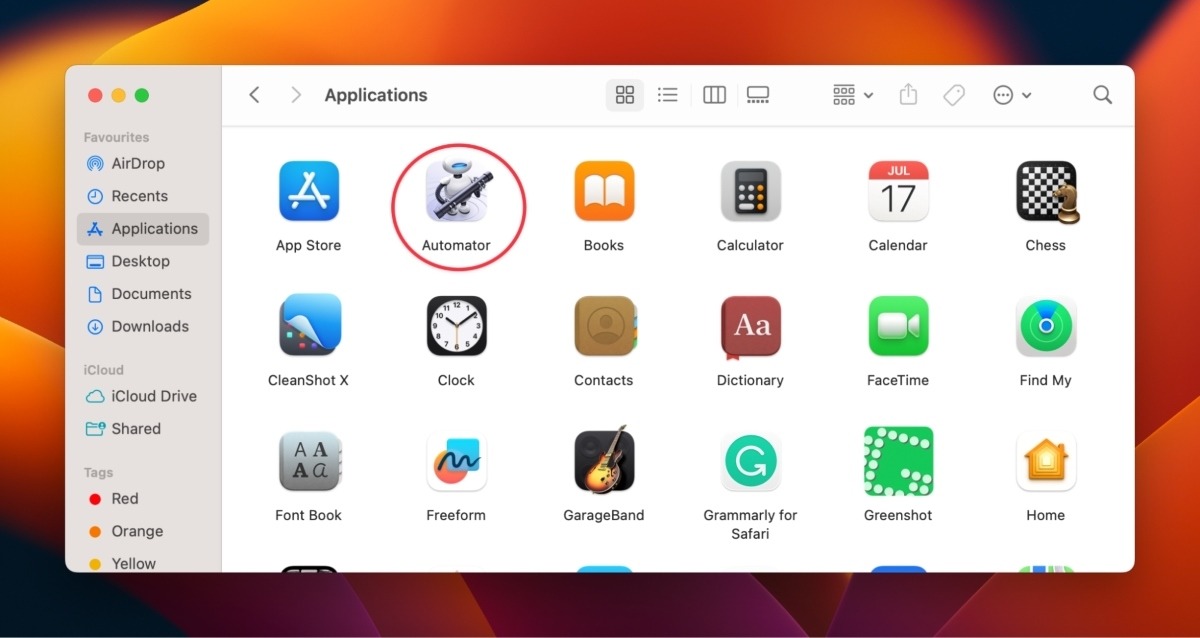 Find And Click Automator