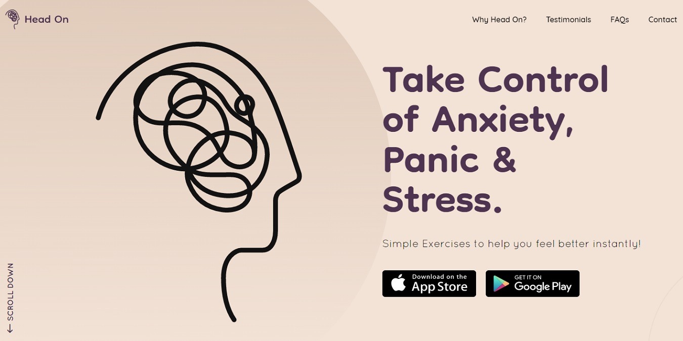Head On Stress Release App Review Featured