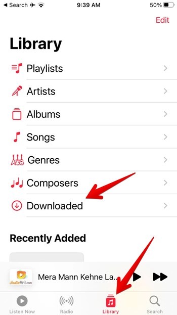 Iphone Music Library