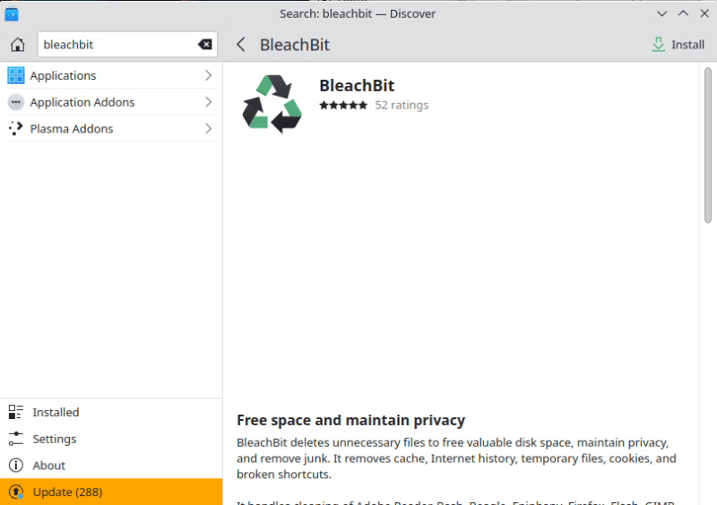 Secure Delete Files Linux 13 Bleachbit Store Page