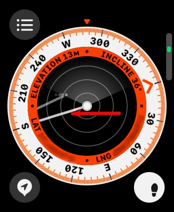 Watchos Compass Route
