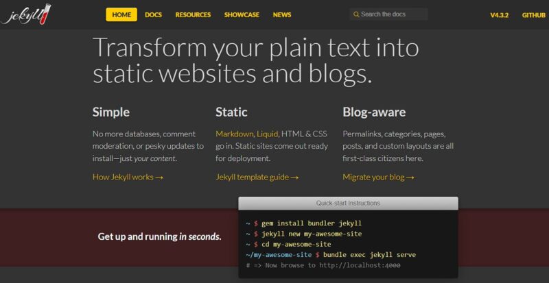 Wordpress Alternatives Blogging Software You Can Install Jekyll