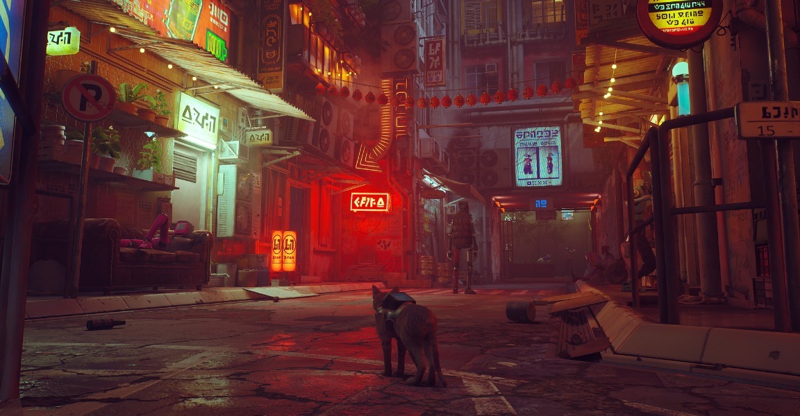 Best Games Like Cyberpunk 2077 Stray
