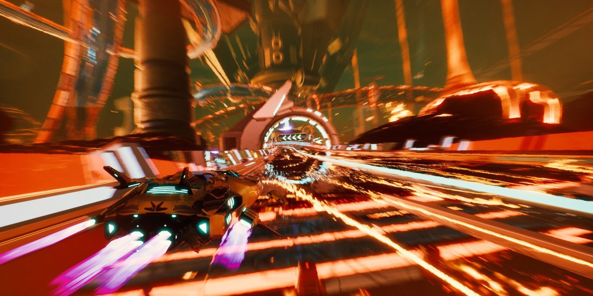 Redout 2 in-game view. 