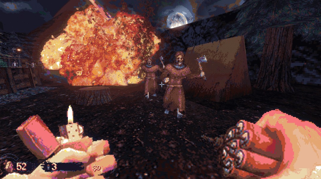 Cultic in-game view. 