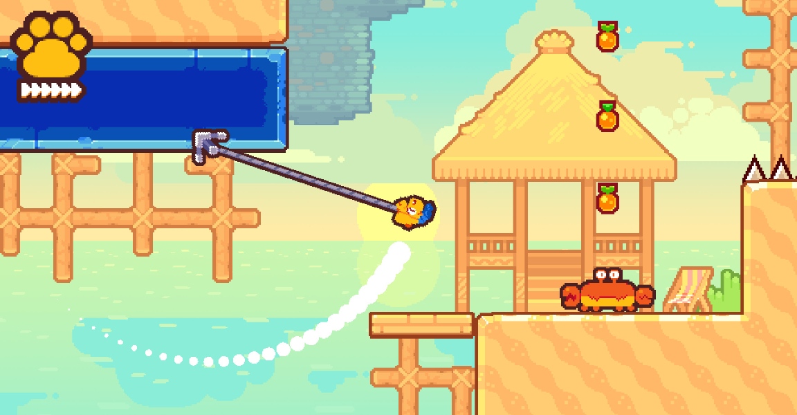 Grapple Dog in-game view. 