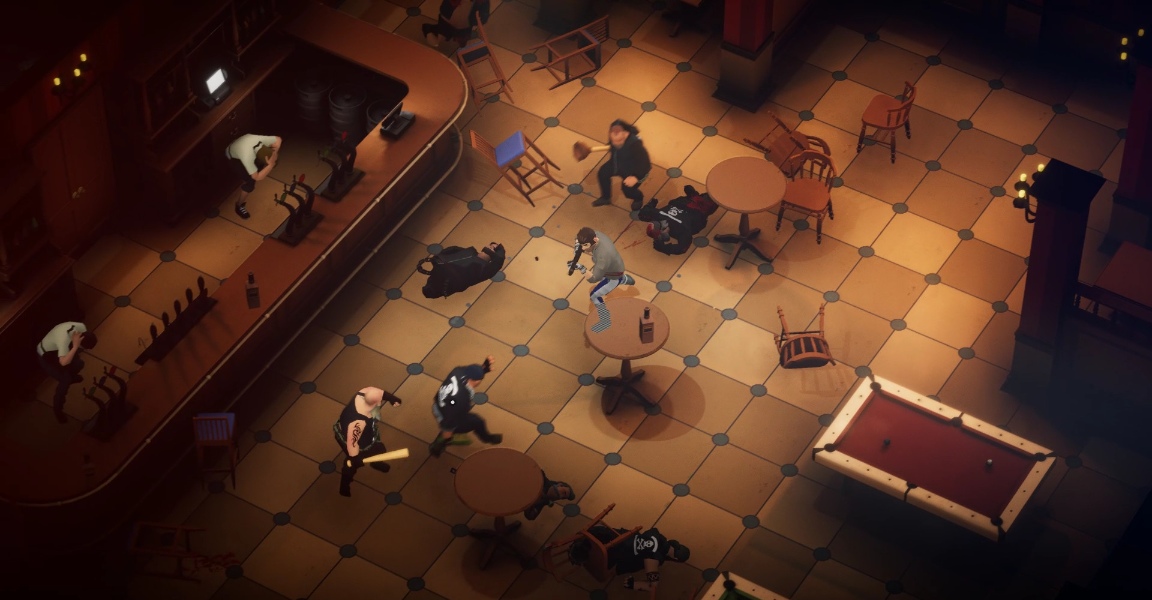 Midnight Fight Express in-game view. 