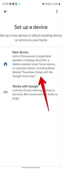 Chromecast Setup Add Devuce 1