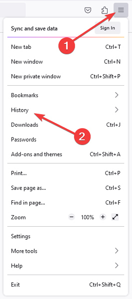 Mac Cache Firefox History Option