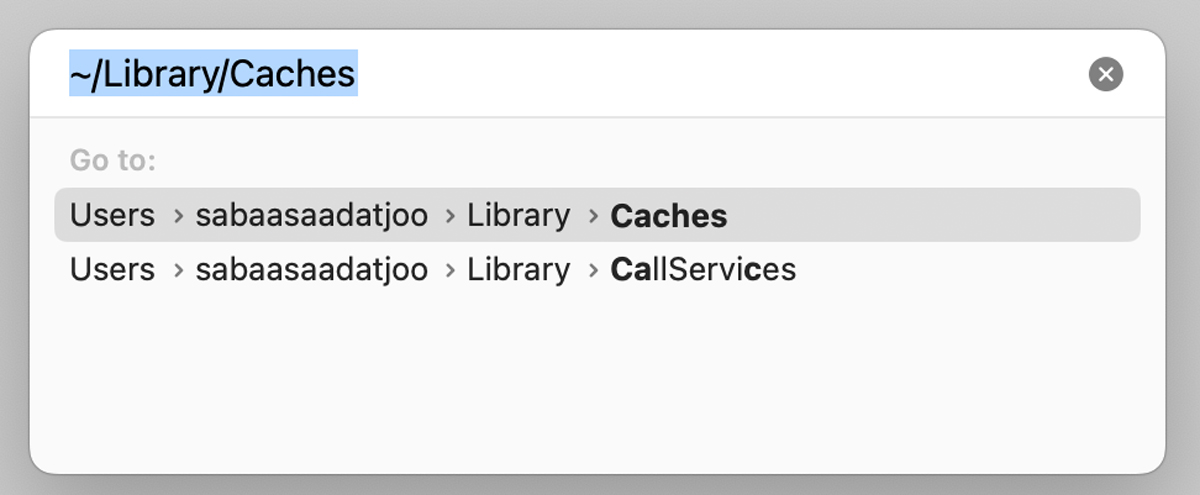 Mac Cache Type Command