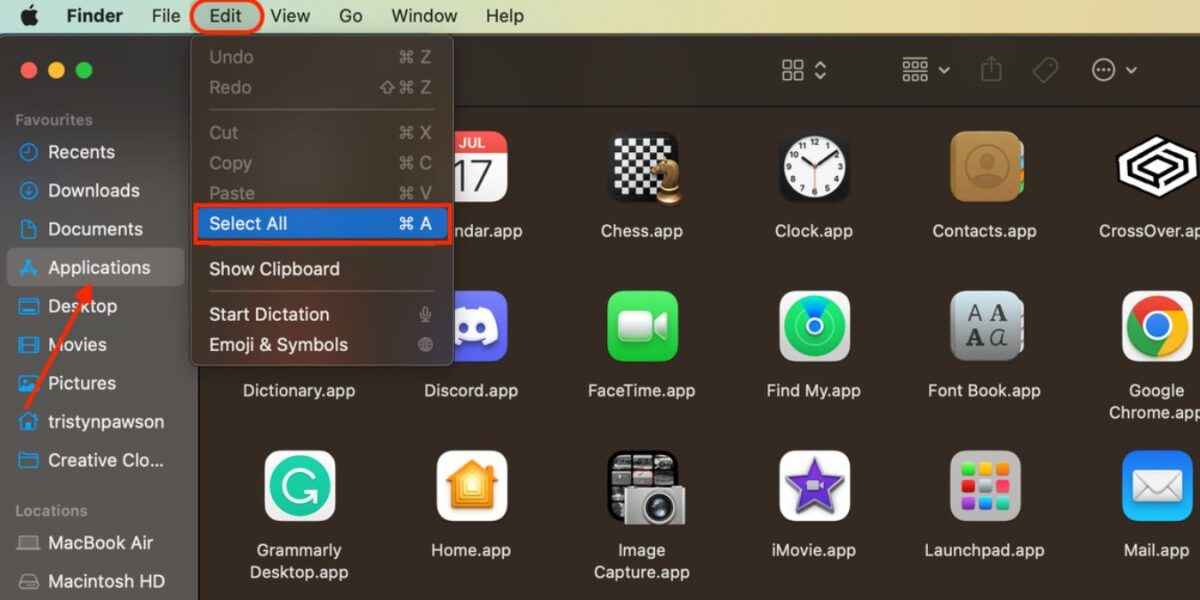 How to Select Multiple Files and Other Items on Mac - Make Tech Easier