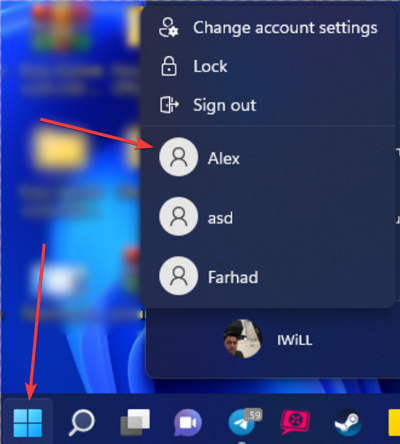 Sign Into New Account