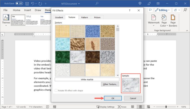 How to Add a Background in Microsoft Word - Make Tech Easier