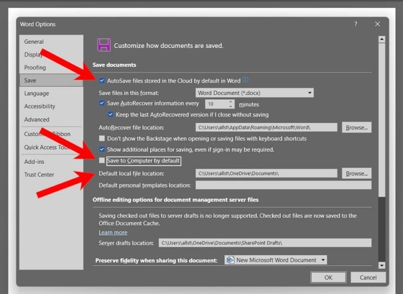How to Prevent Windows from Auto Saving Files and Folders to OneDrive ...