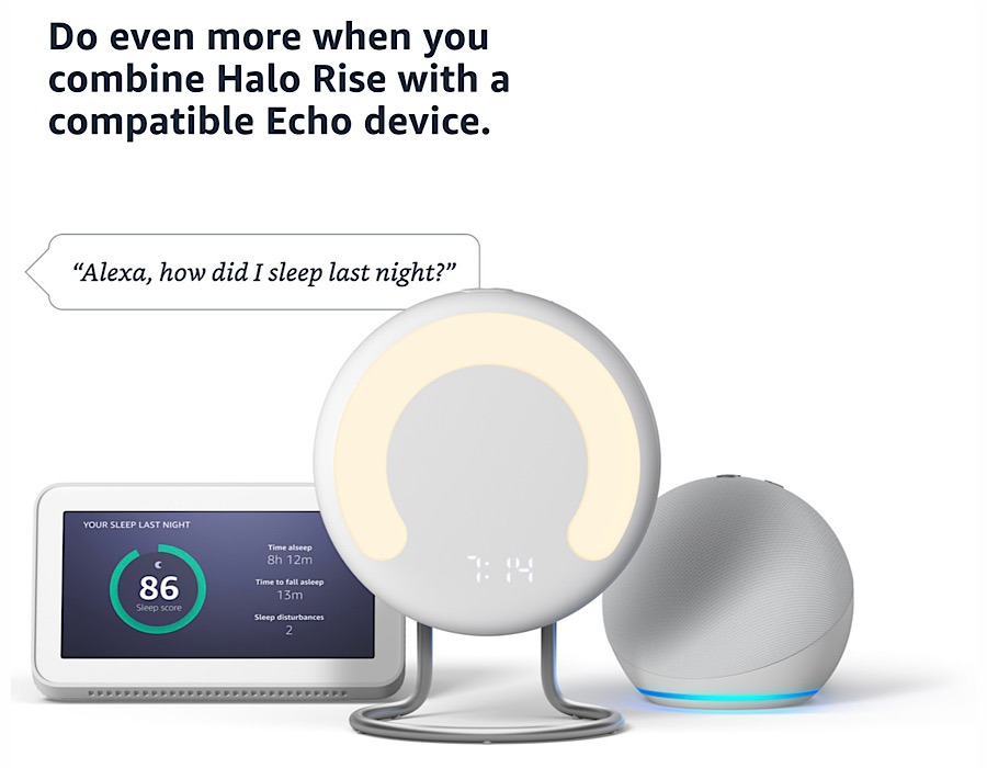 Amazon Halo Rise Add Echo