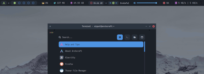 Distropick Archcraft
