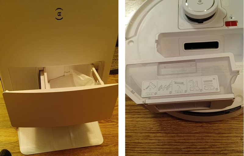 Ecovacs Deebot T10 Omni Review Dirtbins