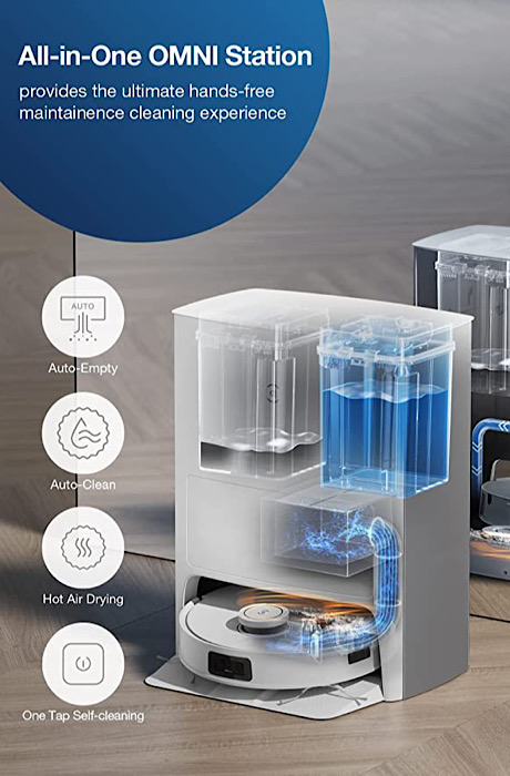 Ecovacs T10 Omni Mopping Station