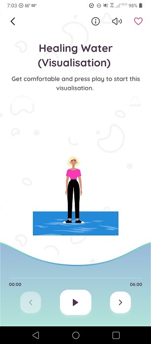 Head On Stress Release App Review Water